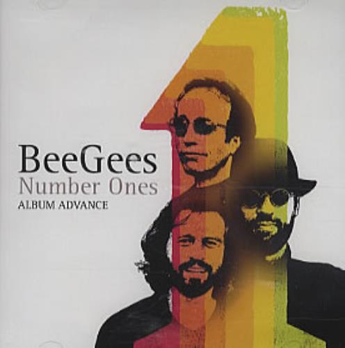 The Bee Gees Number Ones CD-R acetate US BGECRNU312637