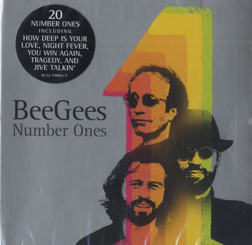 The Bee Gees Number Ones CD album (CDLP) Singapore BGECDNU461086