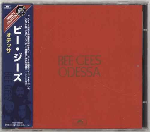 The Bee Gees Odessa CD album (CDLP) Japanese BGECDOD691228