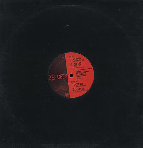 The Bee Gees One 12" vinyl single (12 inch record / Maxi-single) US BGE12ON33690