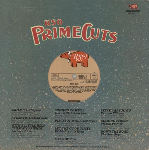 The Bee Gees RSO Prime Cuts 10" vinyl single (10 inch record) UK BGE10RS425599