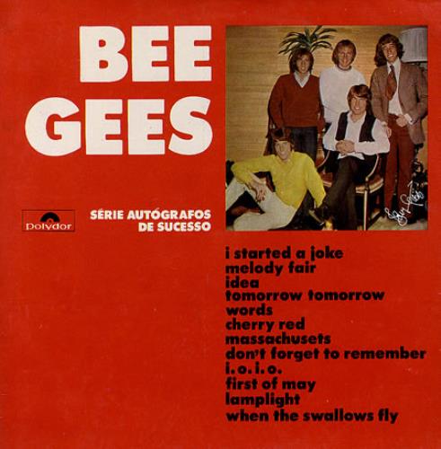 The Bee Gees Serie Autografos De Sucesso vinyl LP album (LP record) Brazilian BGELPSE239960