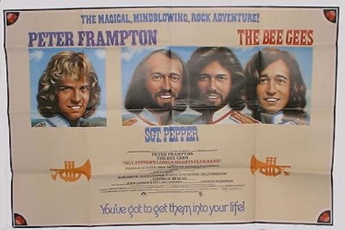 The Bee Gees Sgt. Pepper poster UK BGEPOSG144557