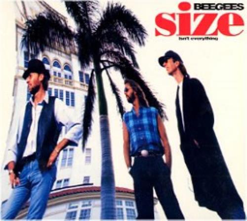 The Bee Gees Size Isn't Everything CD album (CDLP) French BGECDSI26714