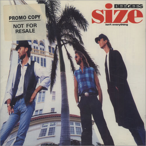 The Bee Gees Size Isn't Everything CD album (CDLP) UK BGECDSI34880