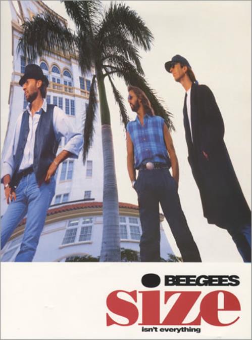The Bee Gees Size Isn't Everything media press pack Dutch BGEPPSI410321
