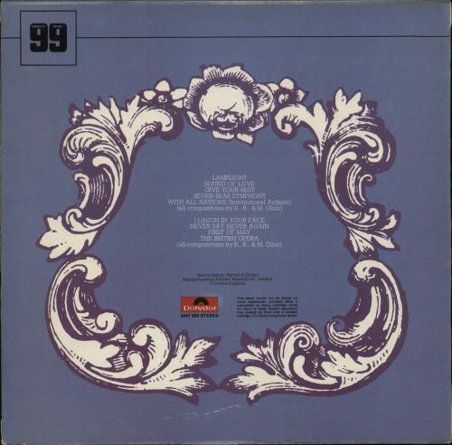 The Bee Gees Sound Of Love vinyl LP album (LP record) UK BGELPSO222742