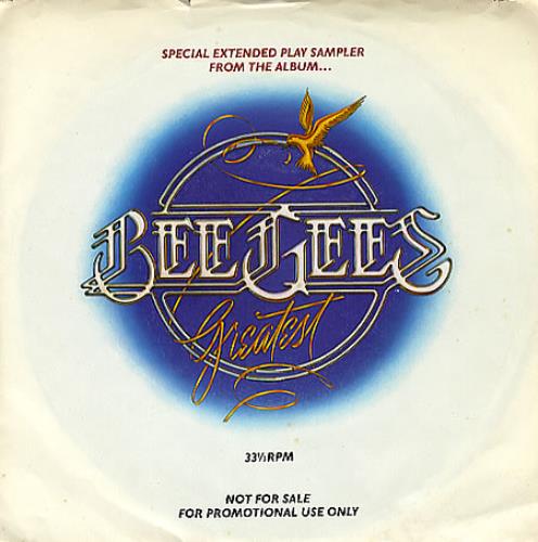 The Bee Gees Special Extended Play Sampler 7" vinyl single (7 inch record / 45) US BGE07SP58984