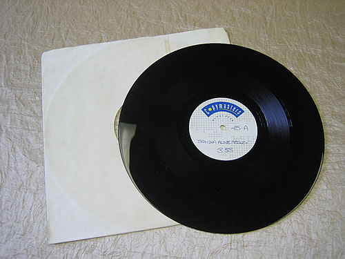 The Bee Gees Staying Alive Medley 10" vinyl single (10 inch record) UK BGE10ST350216