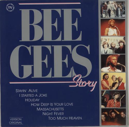 The Bee Gees Story vinyl LP album (LP record) Spanish BGELPST669719