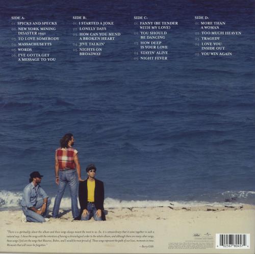 The Bee Gees Timeless | The All-Time Greatest Hits - Black Vinyl - Sealed 2-LP vinyl record set (Double LP Album) UK BGE2LTI802184