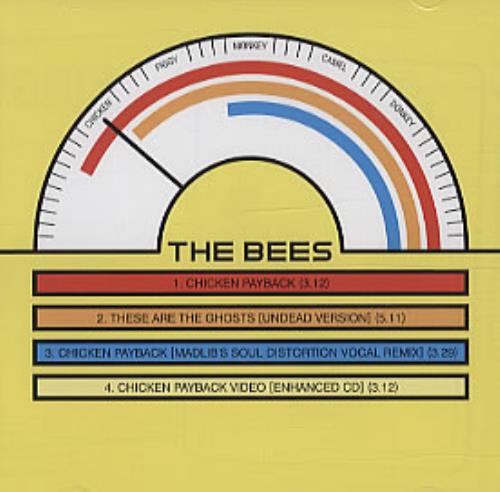 The Bees (00s) Chicken Payback 2-CD single set (Double CD single) UK BES2SCH320992
