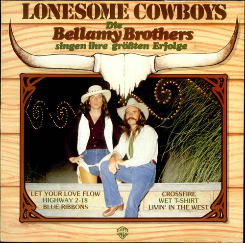 The Bellamy Brothers Lonesome Cowboy vinyl LP album (LP record) German BMRLPLO527351