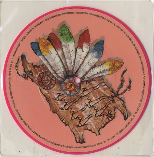 The Belle Stars Hiawatha 7" vinyl picture disc (7 inch picture disc single) UK BST7PHI46180