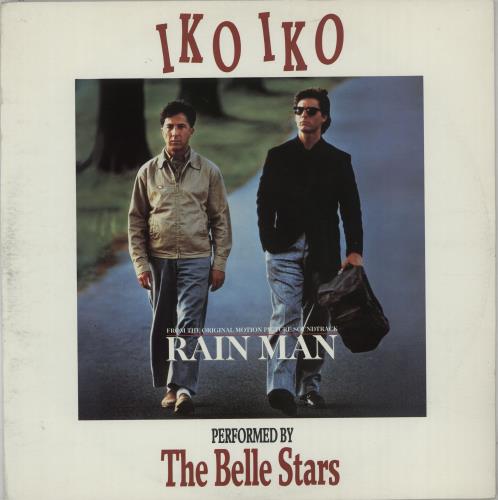 The Belle Stars Iko Iko - Rain Man Sleeve 12" vinyl single (12 inch record / Maxi-single) UK BST12IK98893