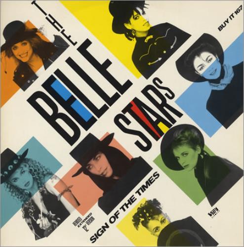 The Belle Stars Sign Of The Times 12" vinyl single (12 inch record / Maxi-single) UK BST12SI25444