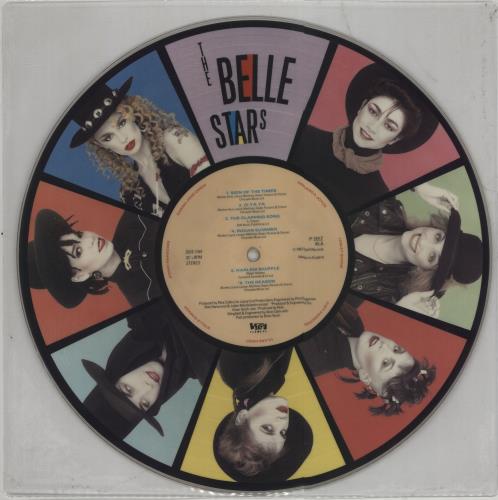 The Belle Stars The Belle Stars picture disc LP (vinyl picture disc album) UK BSTPDTH116653