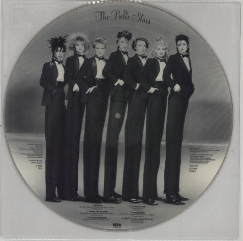The Belle Stars The Belle Stars picture disc LP (vinyl picture disc album) UK BSTPDTH116653