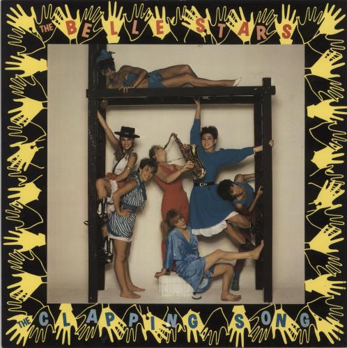 The Belle Stars The Clapping Song - Clear Vinyl 12" vinyl single (12 inch record / Maxi-single) UK BST12TH870362