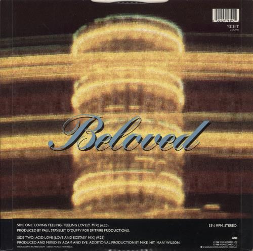 The Beloved Loving Feeling 12" vinyl single (12 inch record / Maxi-single) UK BEL12LO21679