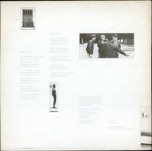 The Beloved Where It Is vinyl LP album (LP record) UK BELLPWH97359