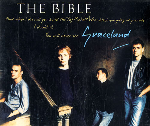 The Bible Graceland CD single (CD5 / 5") UK BIBC5GR52956