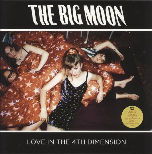 The Big Moon Love In The 4th Dimension - Purple Vinyl + CD vinyl LP album (LP record) UK 0XJLPLO871149