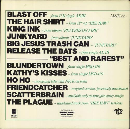 The Birthday Party A Collection... - EX vinyl LP album (LP record) US TBPLPAC823905