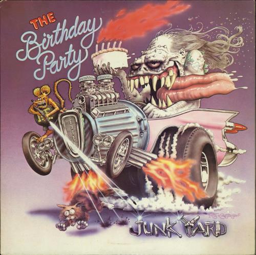 The Birthday Party Junk Yard - EX vinyl LP album (LP record) UK TBPLPJU772059