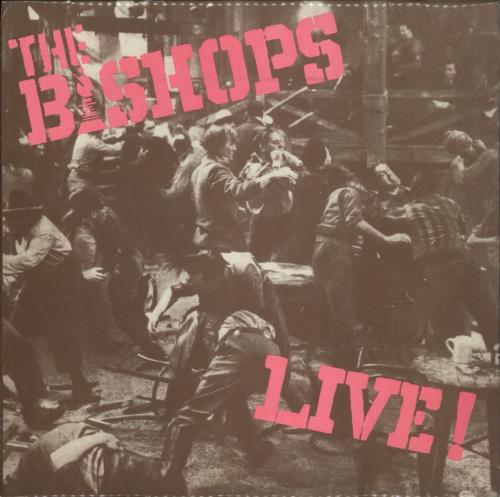 The Bishops (70s) Live! vinyl LP album (LP record) UK BPSLPLI863622
