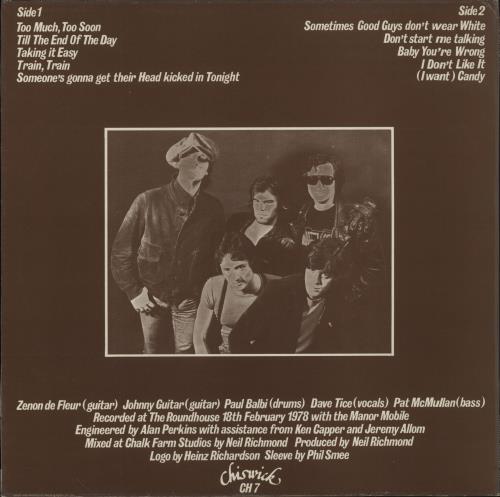 The Bishops (70s) Live! vinyl LP album (LP record) UK BPSLPLI863622