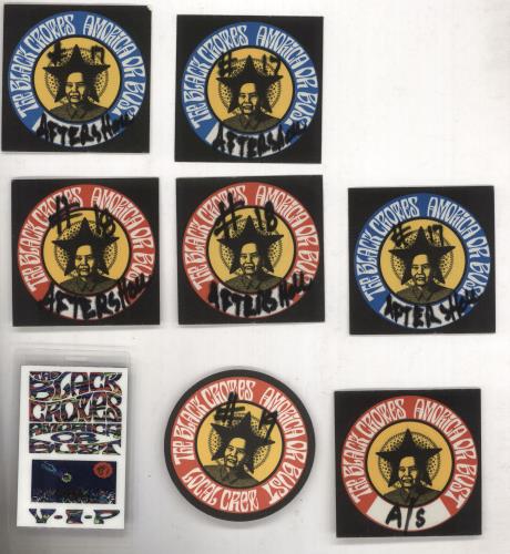 The Black Crowes America Or Bust - 8 Passes tour pass UK CRWTPAM740397