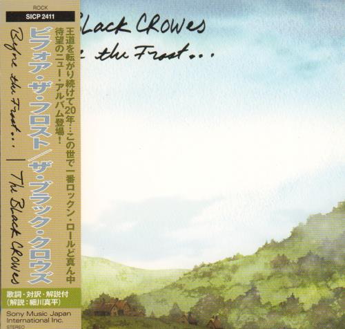 The Black Crowes Before The Frost� CD album (CDLP) Japanese CRWCDBE645865