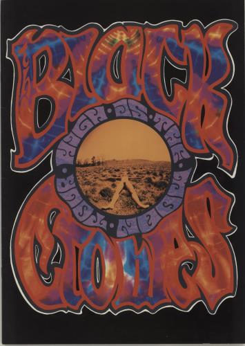 The Black Crowes High As The Moon tour programme US CRWTRHI652389