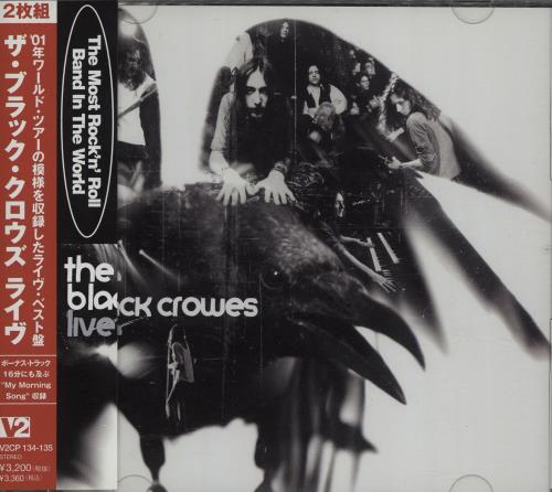 The Black Crowes Live 2 CD album set (Double CD) Japanese CRW2CLI658942