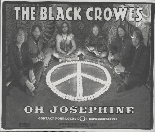 The Black Crowes Oh Josephine CD-R acetate US CRWCROH450077