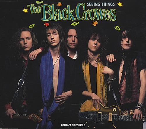 The Black Crowes Seeing Things CD single (CD5 / 5") UK CRWC5SE21586
