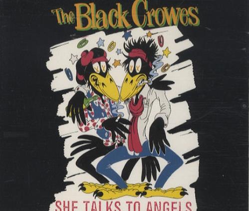 The Black Crowes She Talks To Angels CD single (CD5 / 5") UK CRWC5SH24227