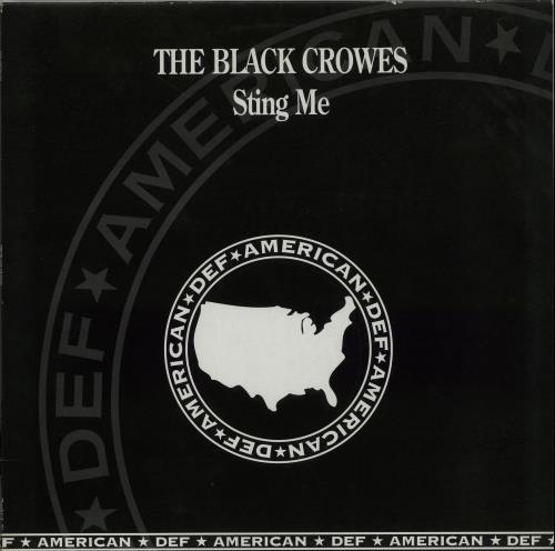 The Black Crowes Sting Me 12" vinyl single (12 inch record / Maxi-single) UK CRW12ST93496