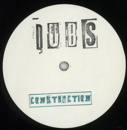 The Black Dog Dubs: Volume 3 Construction - 180g 12" vinyl single (12 inch record / Maxi-single) UK T\G12DU851390