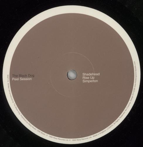 The Black Dog Peel Session 12" vinyl single (12 inch record / Maxi-single) UK T\G12PE876348
