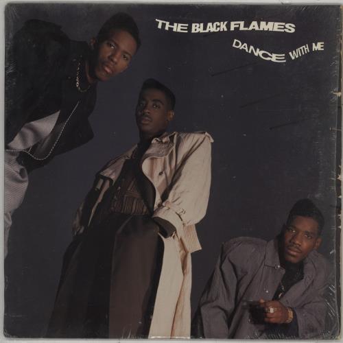 The Black Flames Dance With Me 12" vinyl single (12 inch record / Maxi-single) US 26F12DA763032