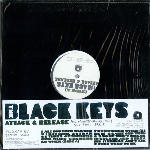 The Black Keys Attack & Release vinyl LP album (LP record) US TLKLPAT480499