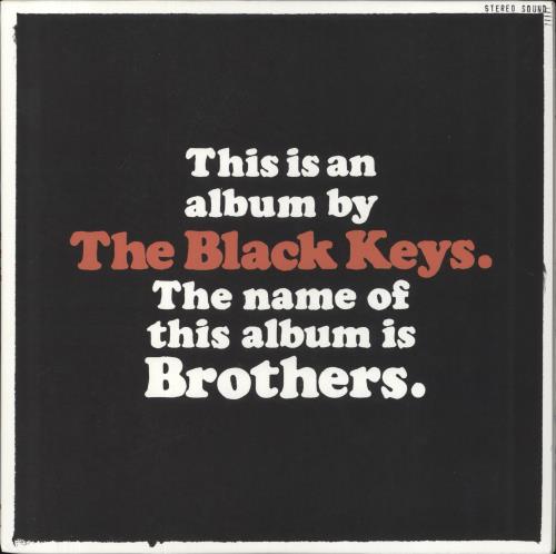 The Black Keys Brothers 2-LP vinyl record set (Double LP Album) UK TLK2LBR825147