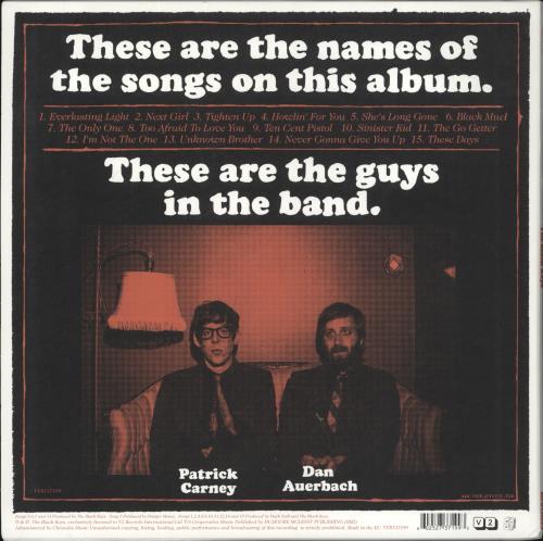 The Black Keys Brothers 2-LP vinyl record set (Double LP Album) UK TLK2LBR825147