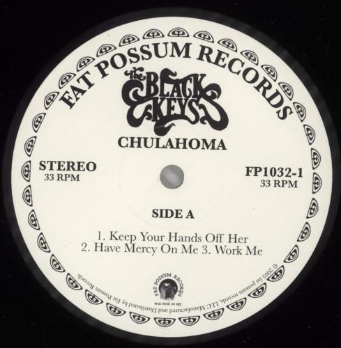 The Black Keys Chulahoma vinyl LP album (LP record) US TLKLPCH874989