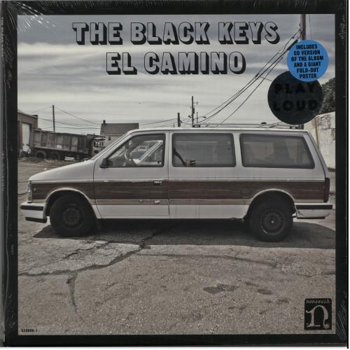 The Black Keys El Camino + CD vinyl LP album (LP record) US TLKLPEL646912