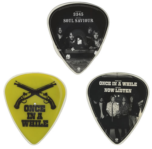 The Black Velvets 3345/Once In A While 7" vinyl picture disc (7 inch picture disc single) UK TKV7PON402116