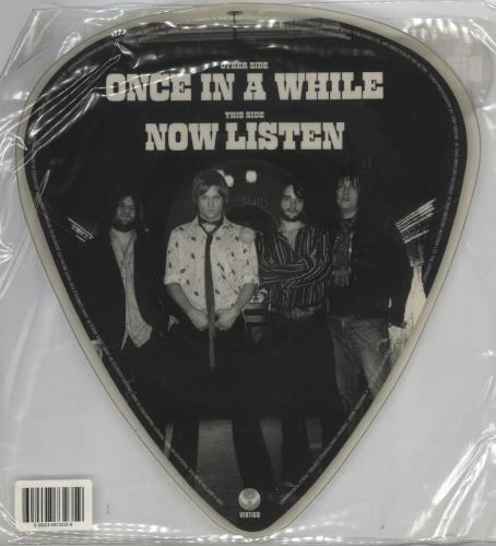 The Black Velvets Once In A While shaped picture disc (picture disc vinyl record) UK TKVSHON334483