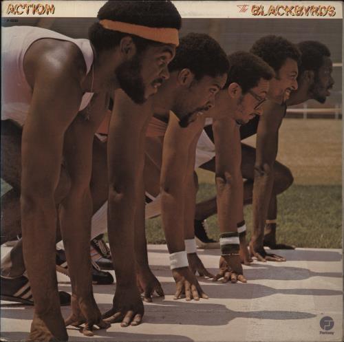 The Blackbyrds Action vinyl LP album (LP record) US 8KBLPAC854016